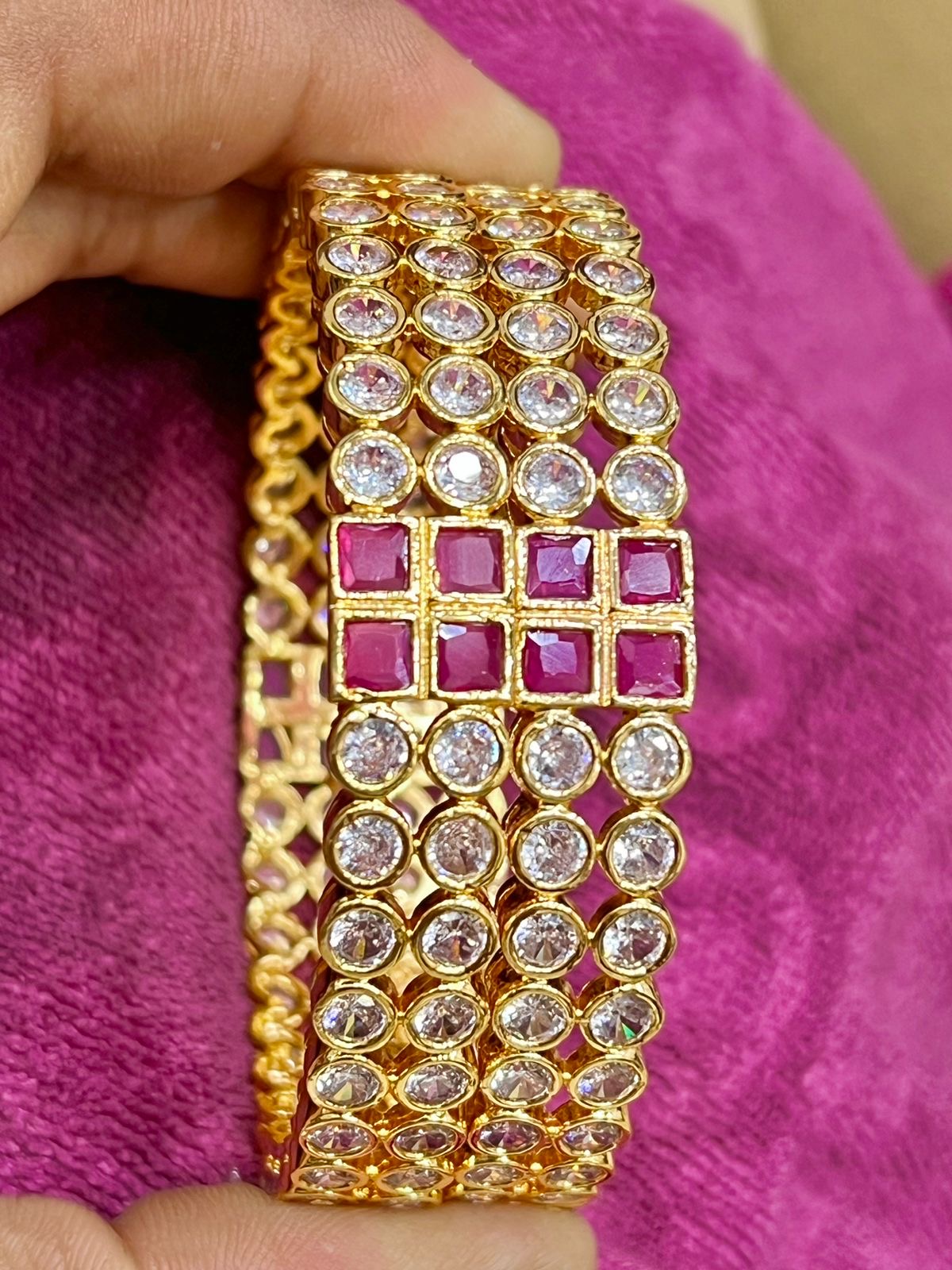 Stone bangles