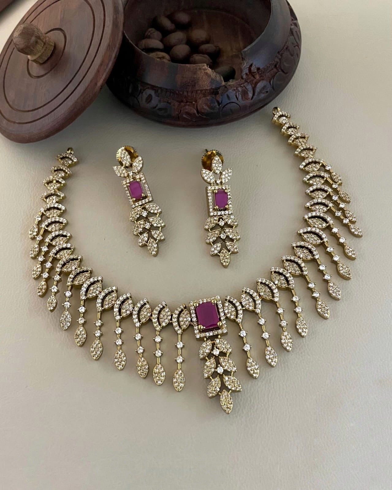 Grand drops necklace (DR-33)
