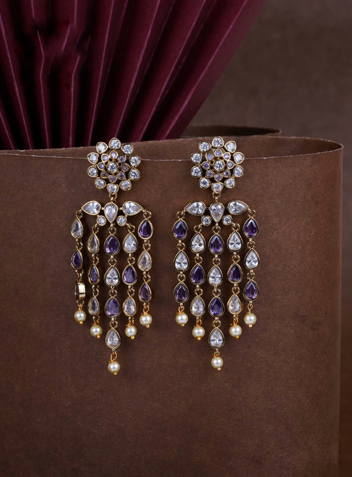 Drop earrings
