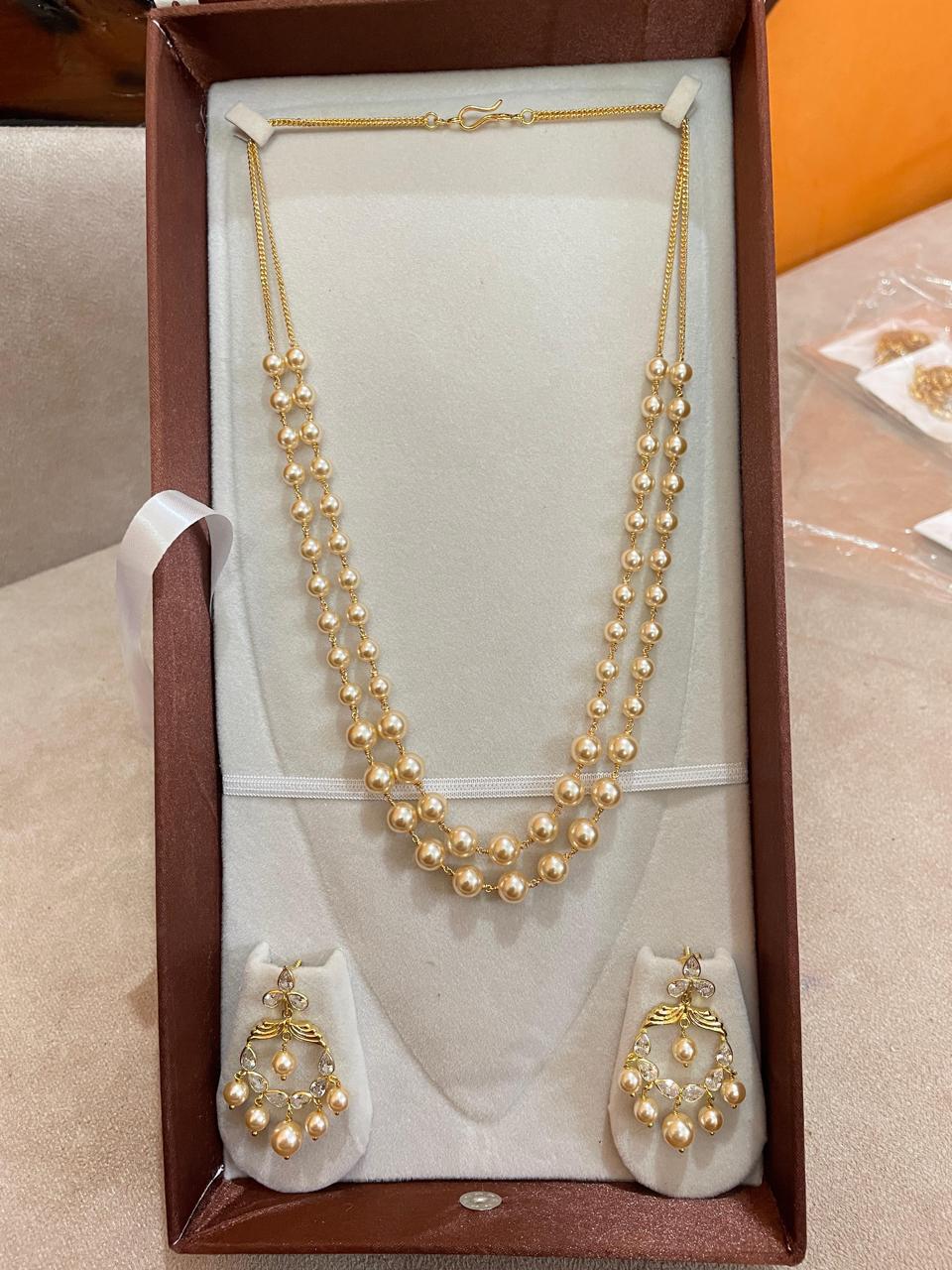 Pearl 2 layer chain
