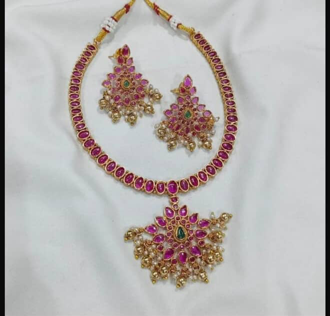 Stone necklace (PJ-86)