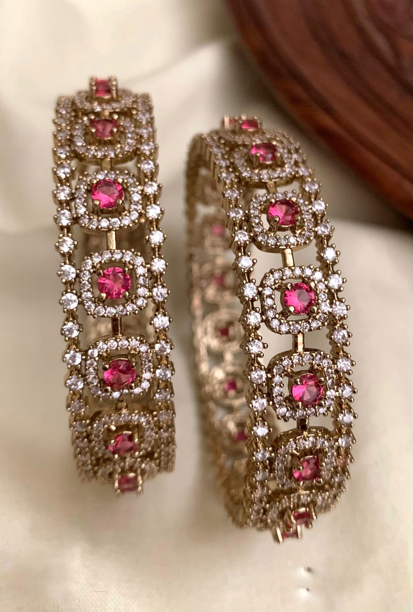 Square stone bangles (BA-39)