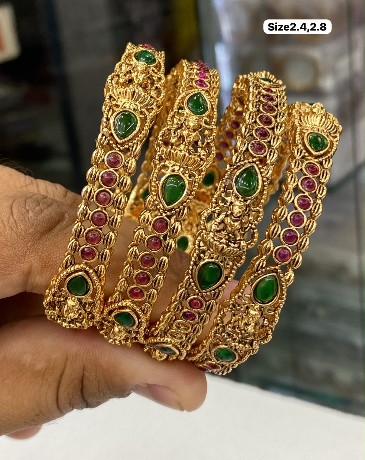 Ruby Color bangles