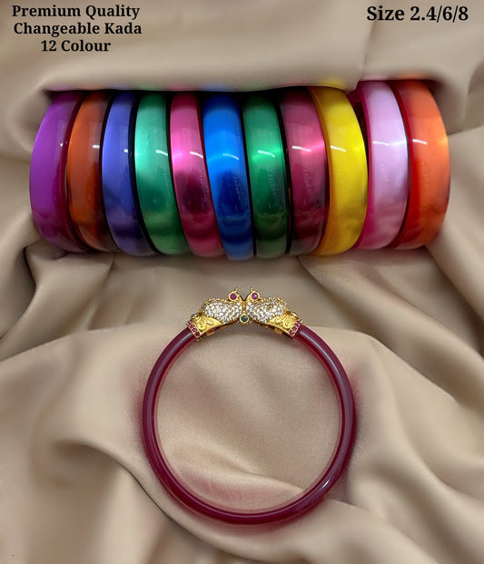 Color changeable bangles