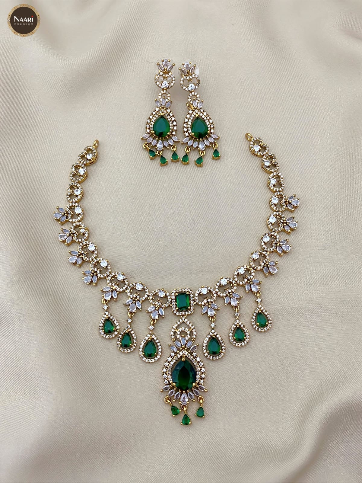 Color drops necklace am(DR-30)
