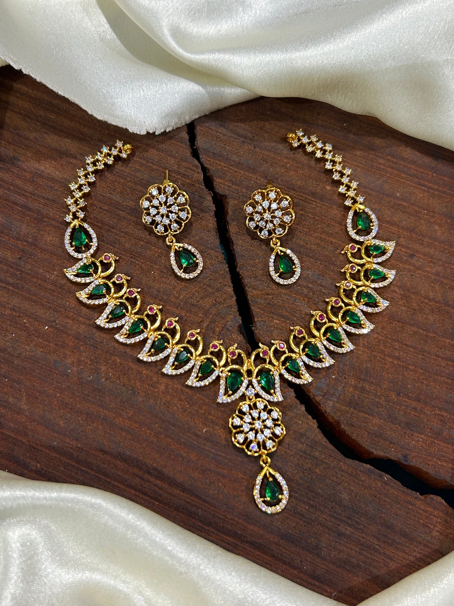 Stone simple necklace