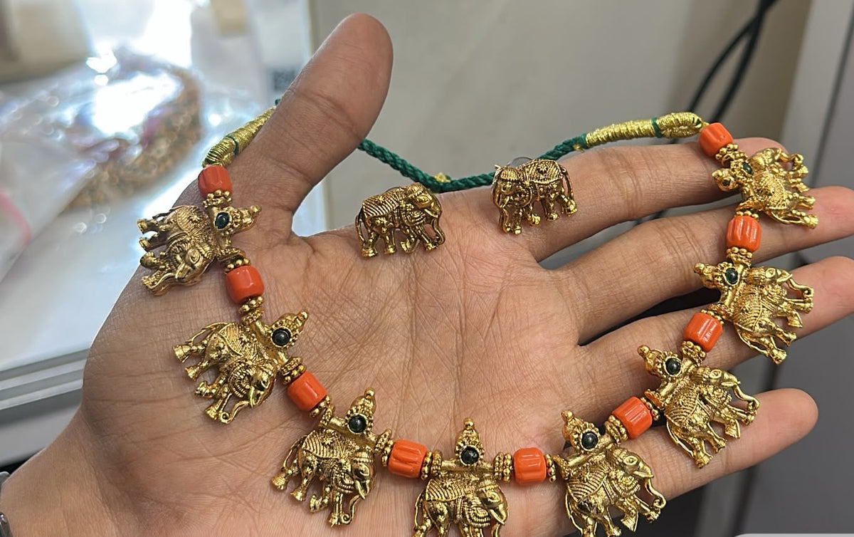 Elephant necklace