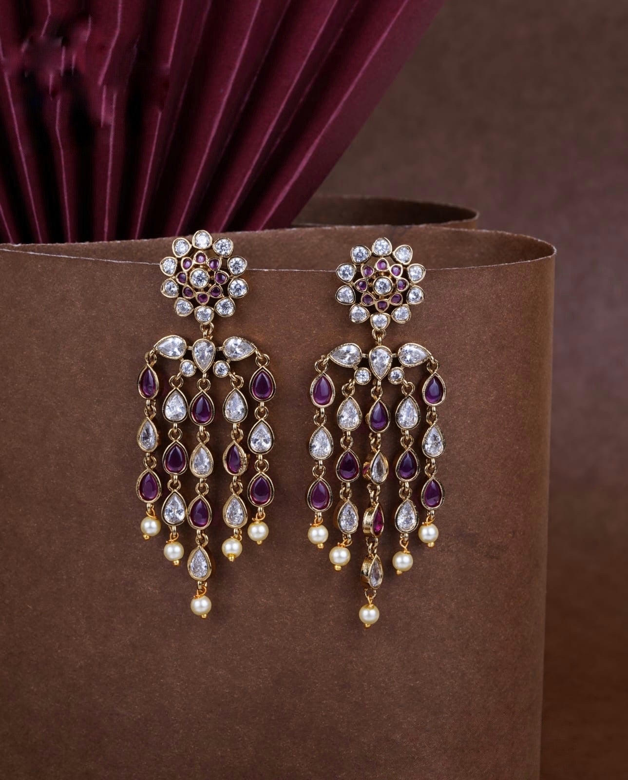 Drop earrings