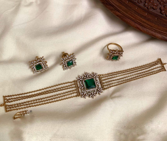 Choker with 6 layer(PJ-69)