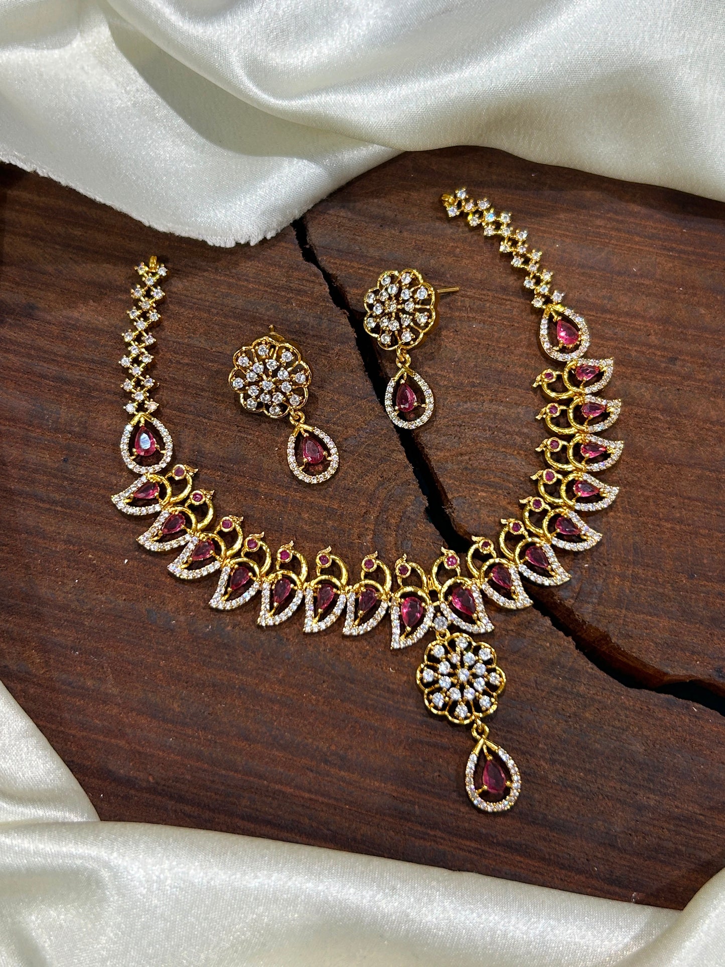 Stone simple necklace