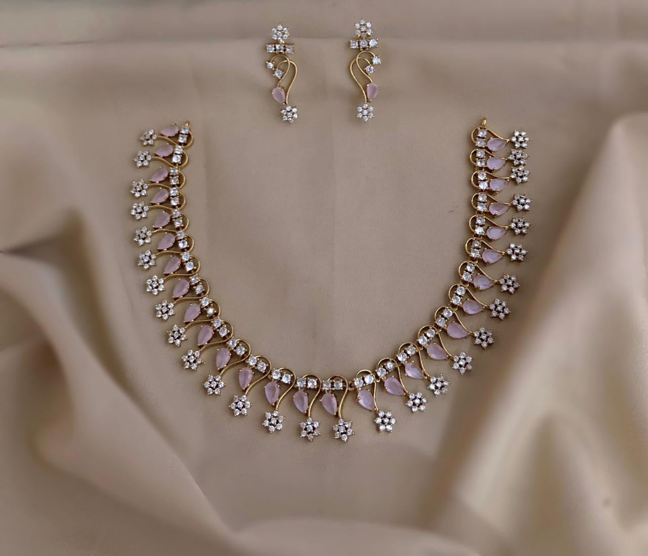 Stone simple necklace