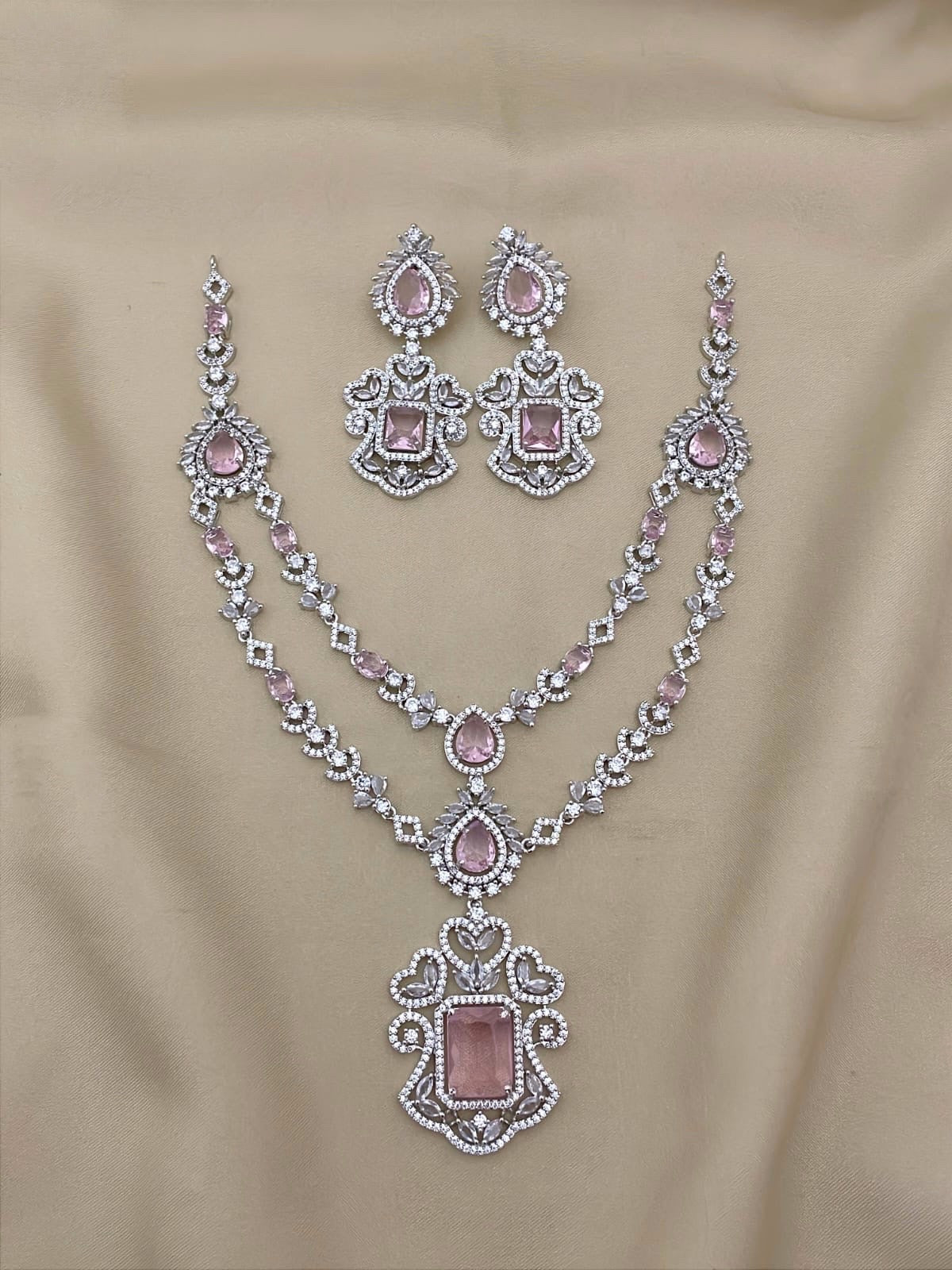 2 layer necklace am (DR-50)