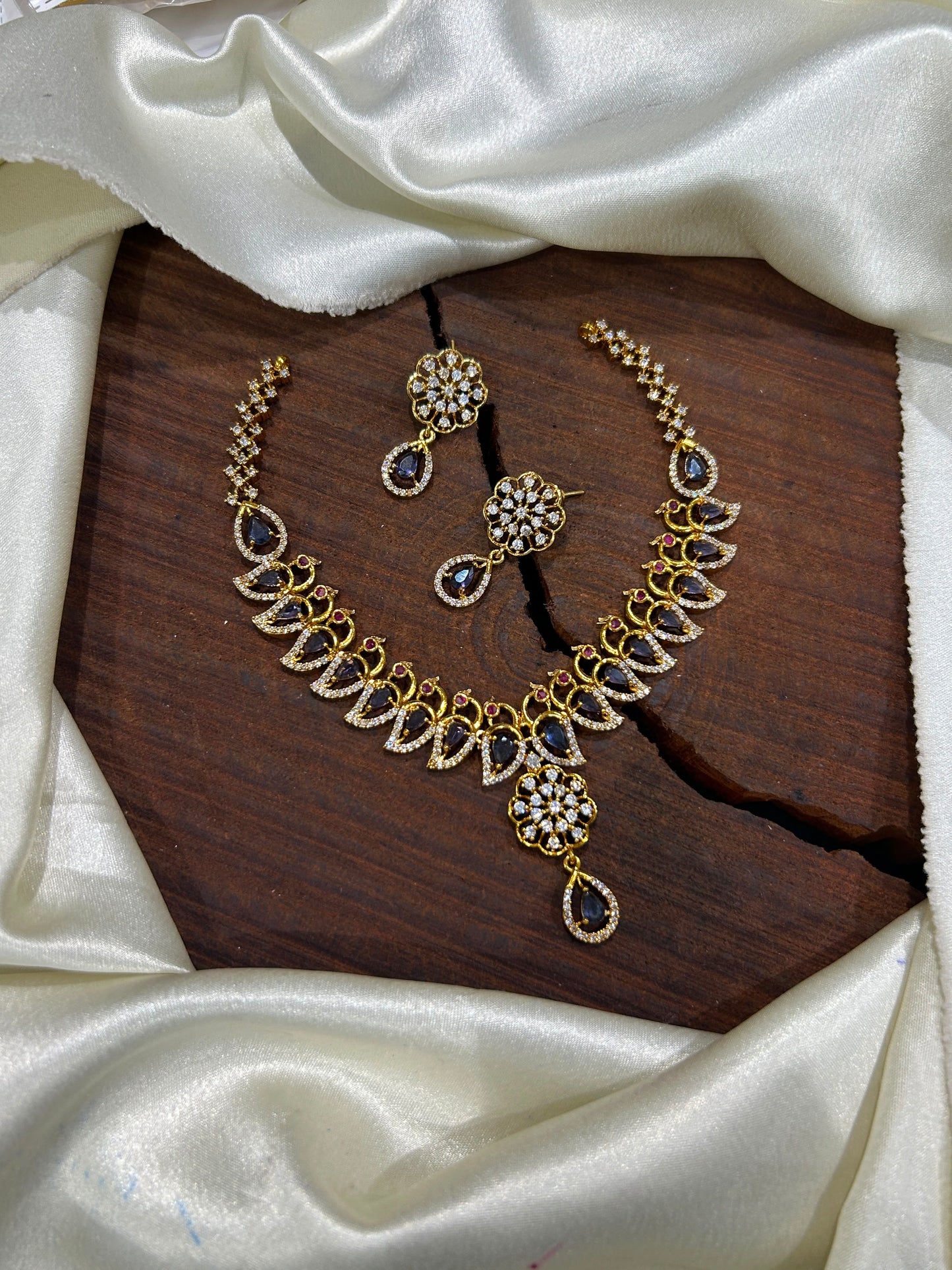 Stone simple necklace