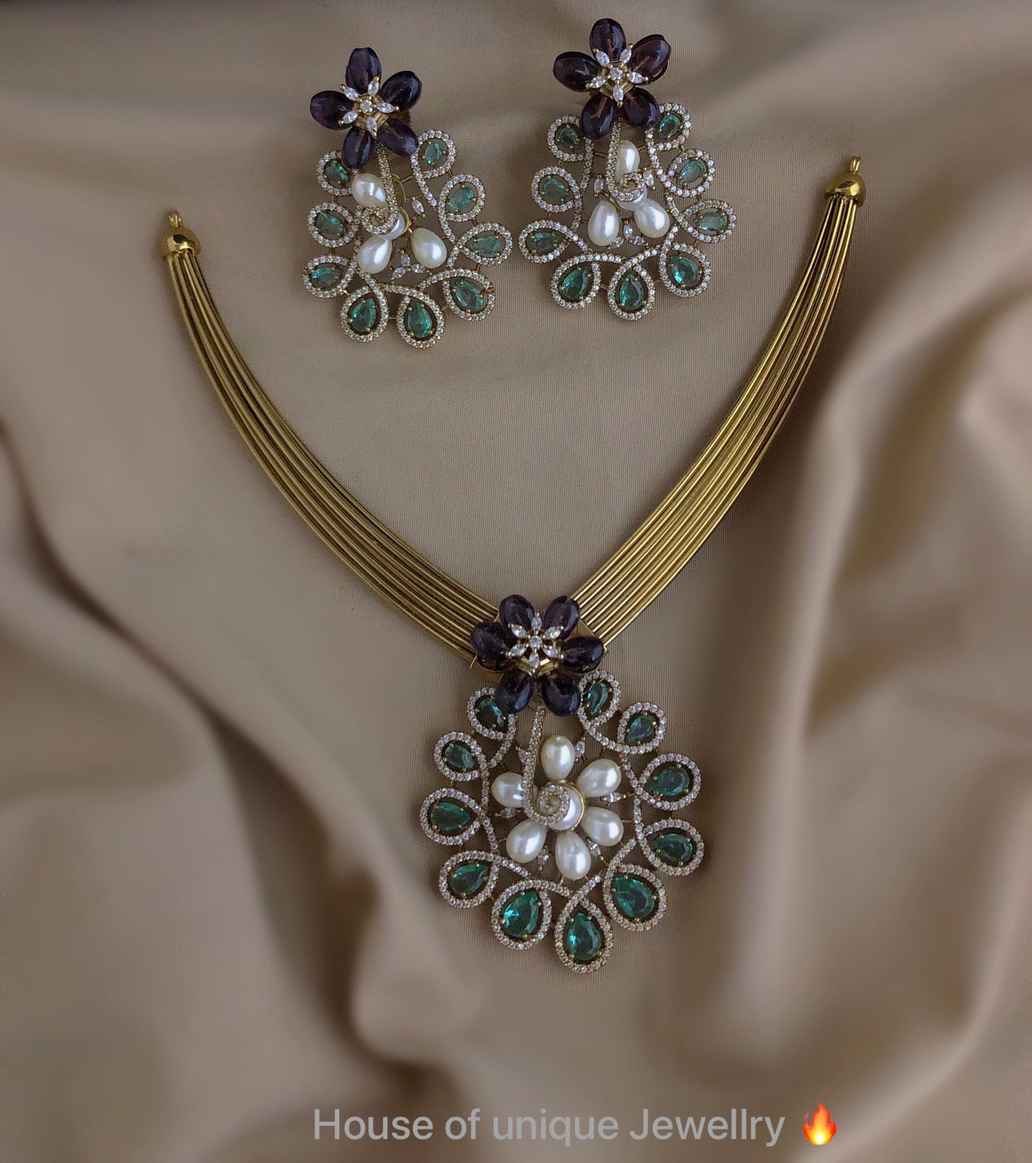 New design with green stone