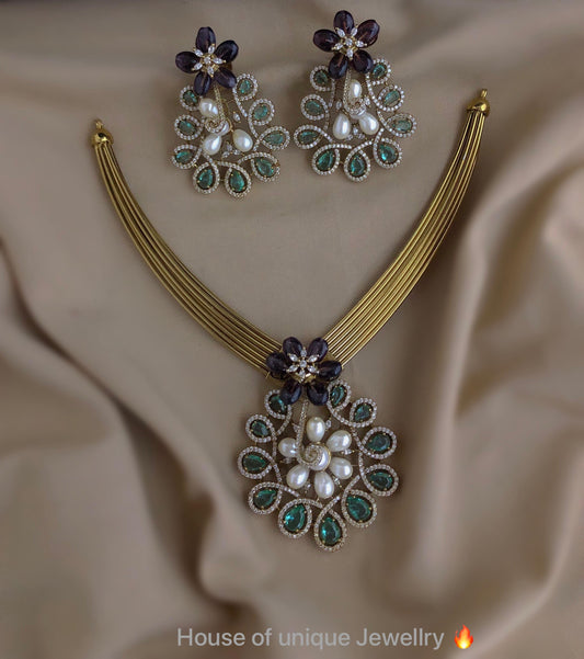 New design with green stone