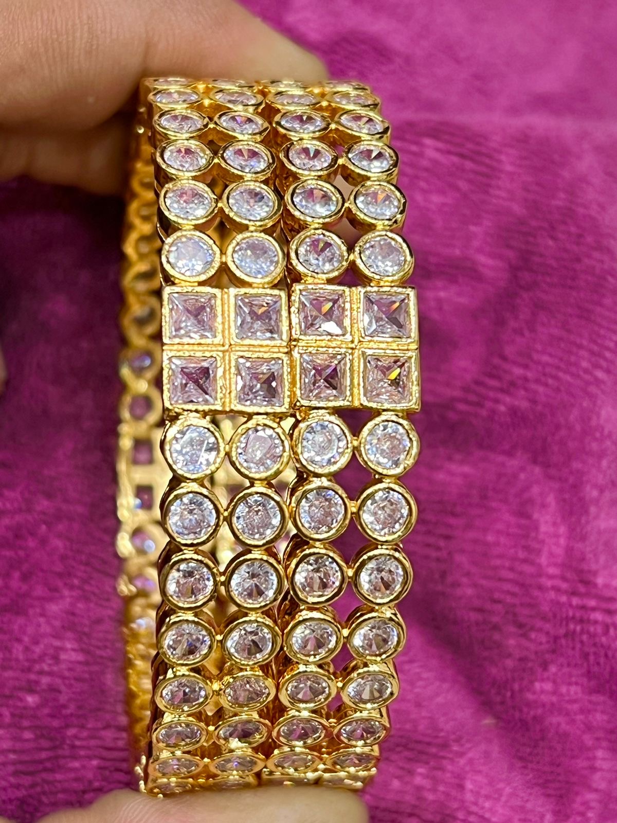 Stone bangles