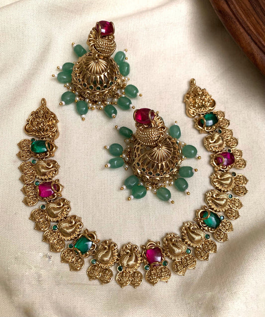 Multi color premium necklace(PJ-57)