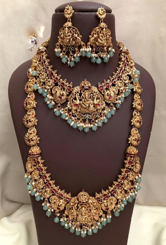 Ganesha design bridal set(BJ-3)