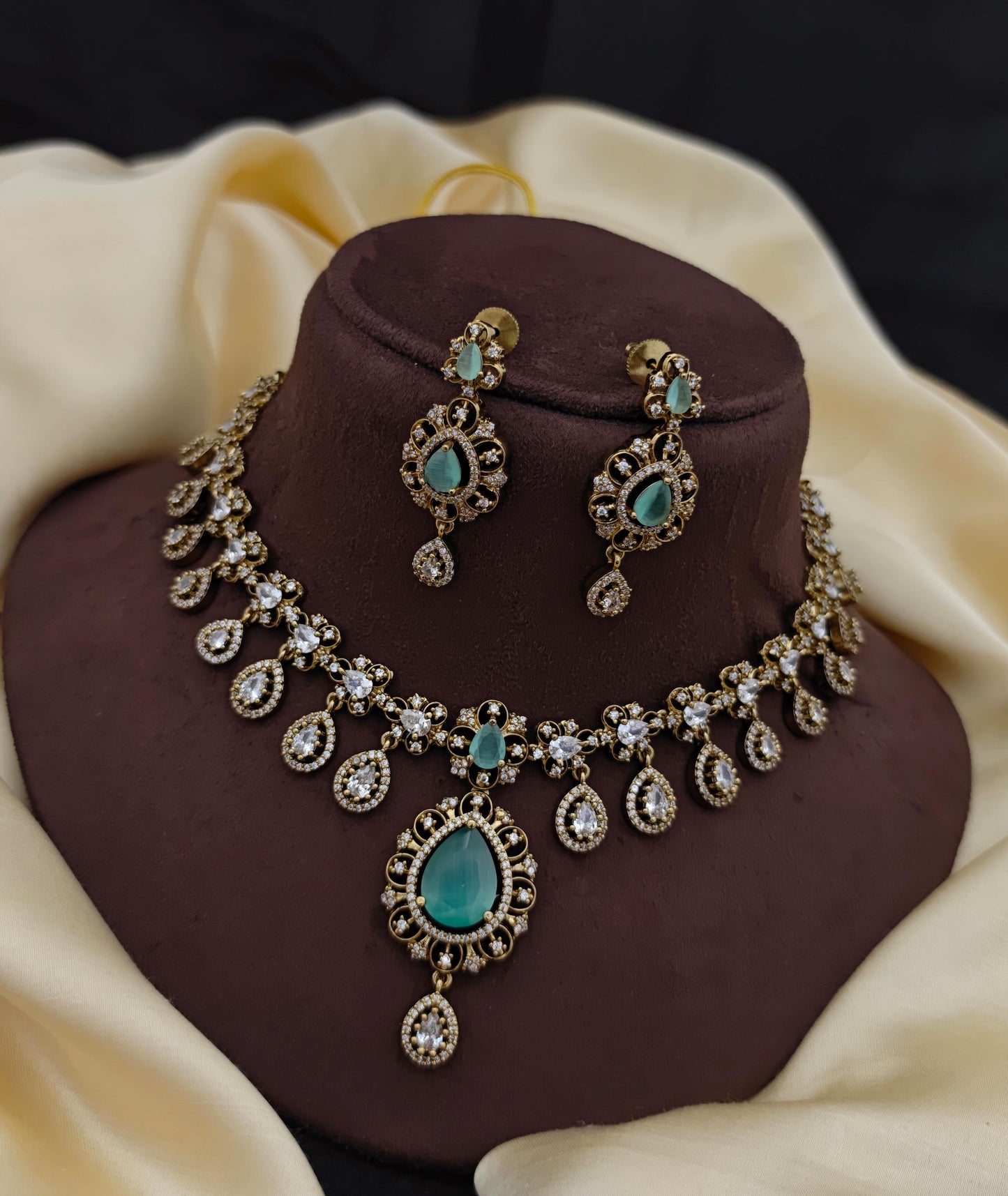 Victorian drop necklace
