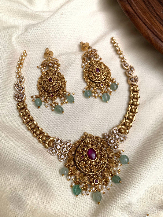 New design premium necklace (PJ-55)