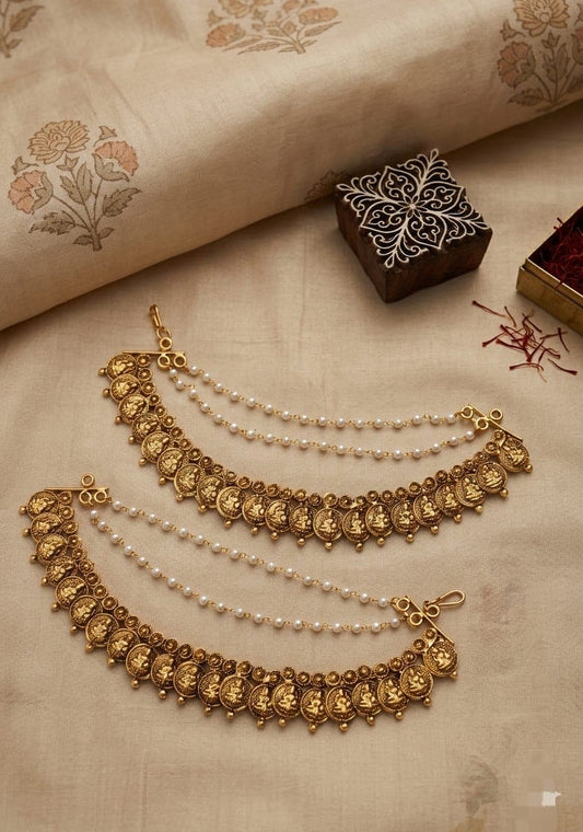 Coin ear chain