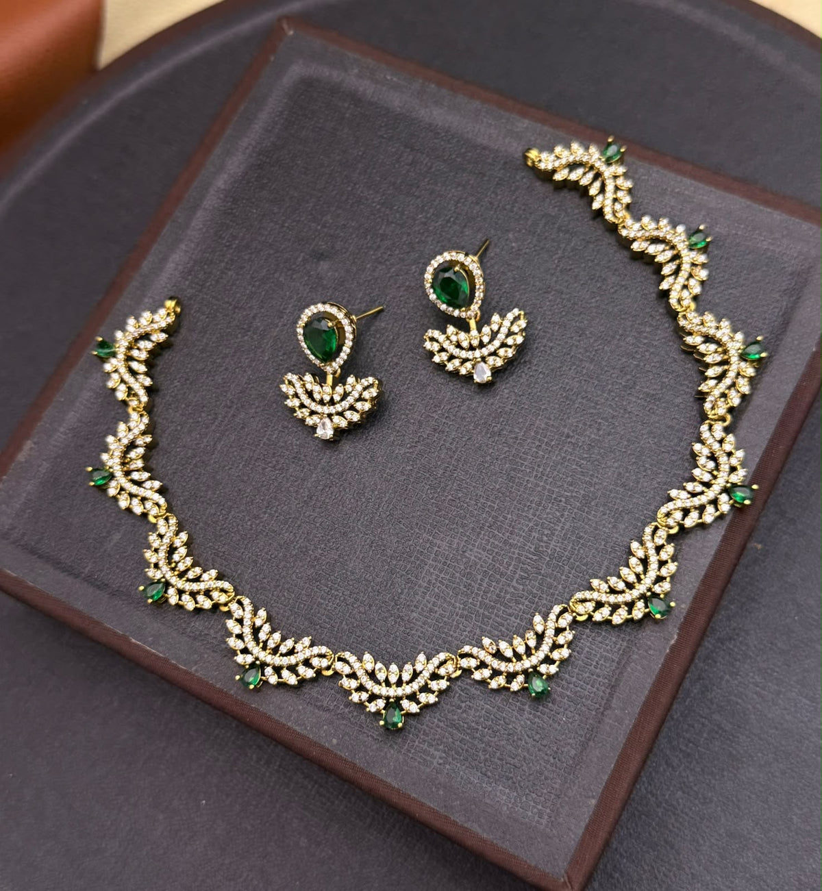Stone half moon design