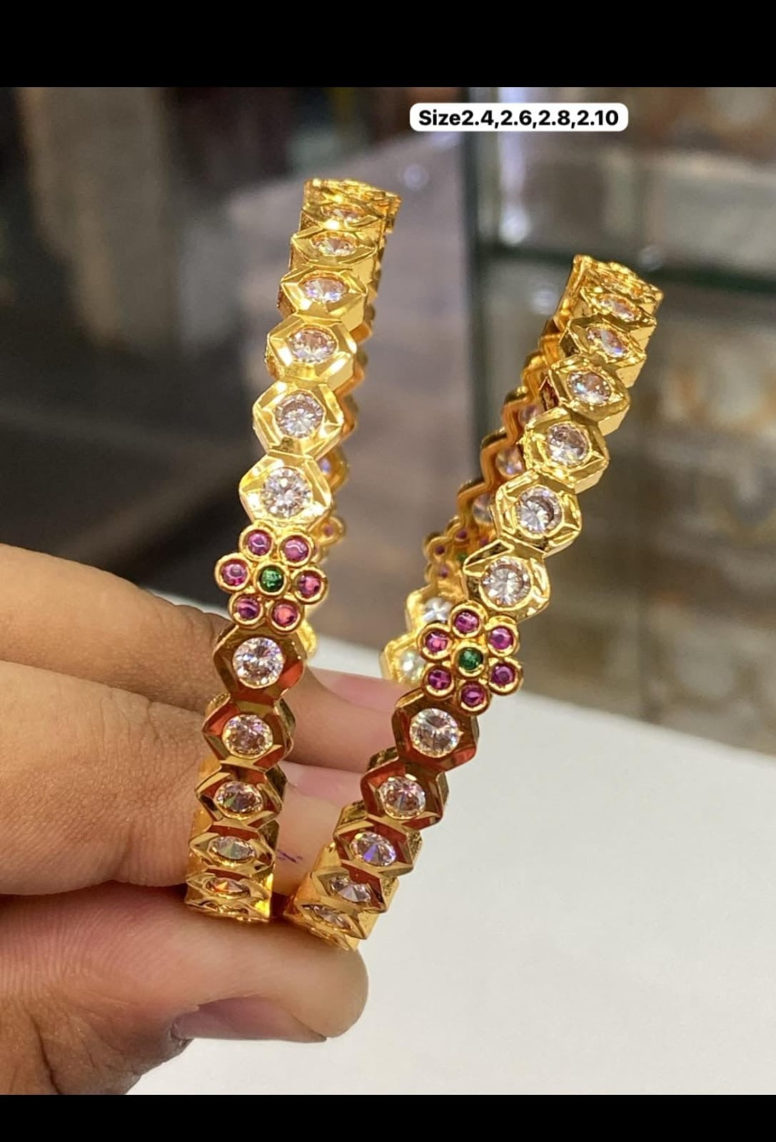 Micro plated bangles