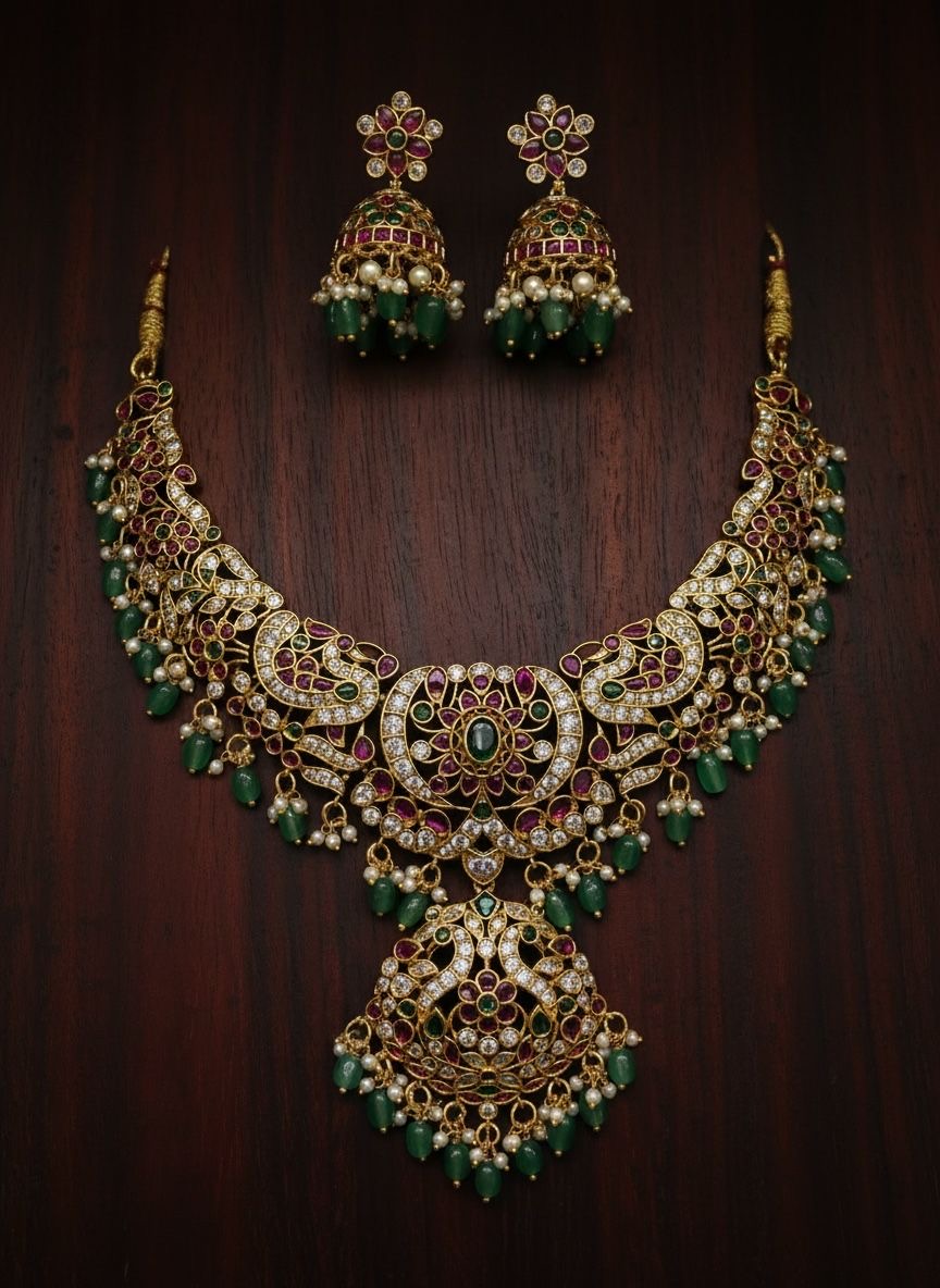 Jadau necklace