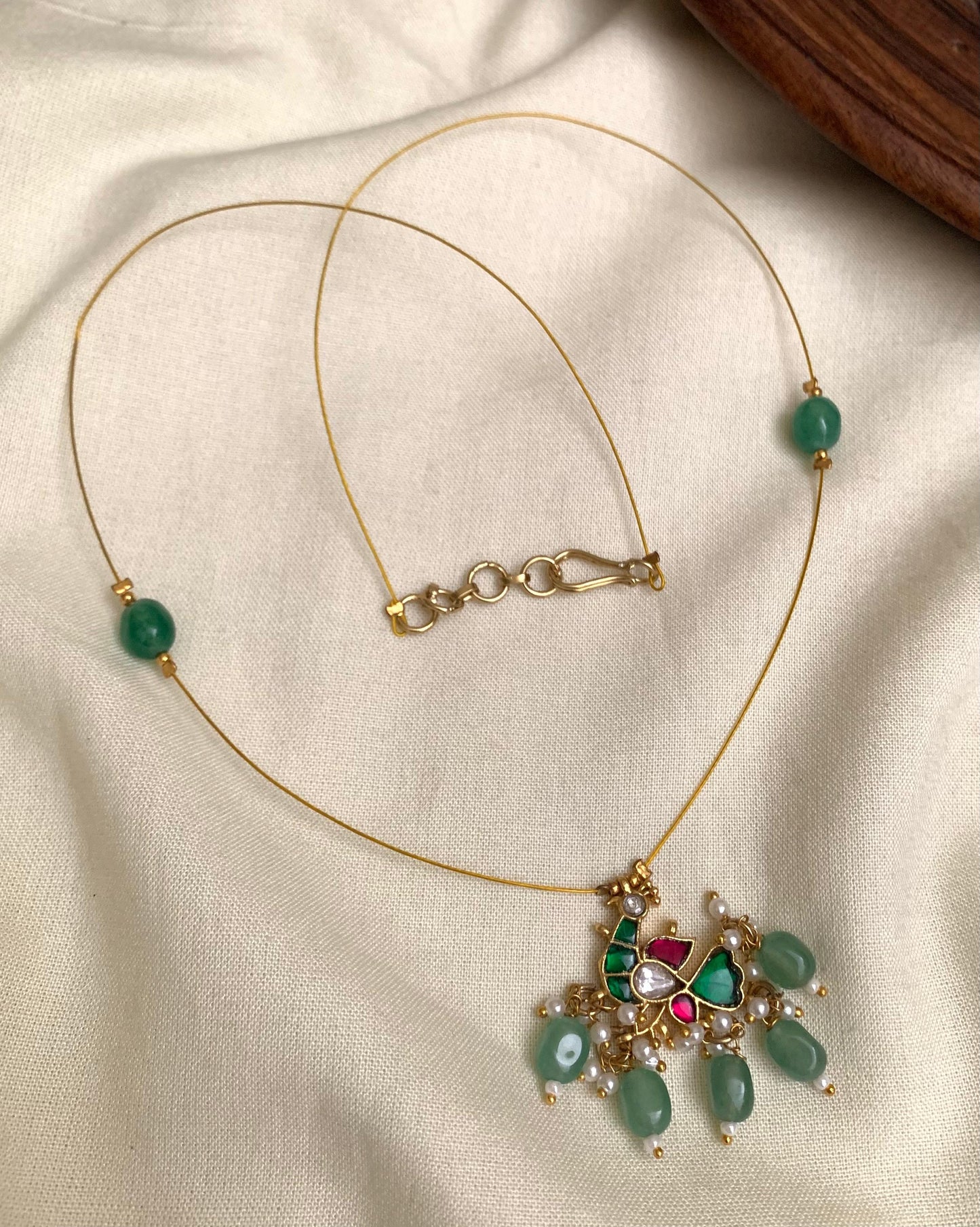 Peacock design invisible chain(IN-10)
