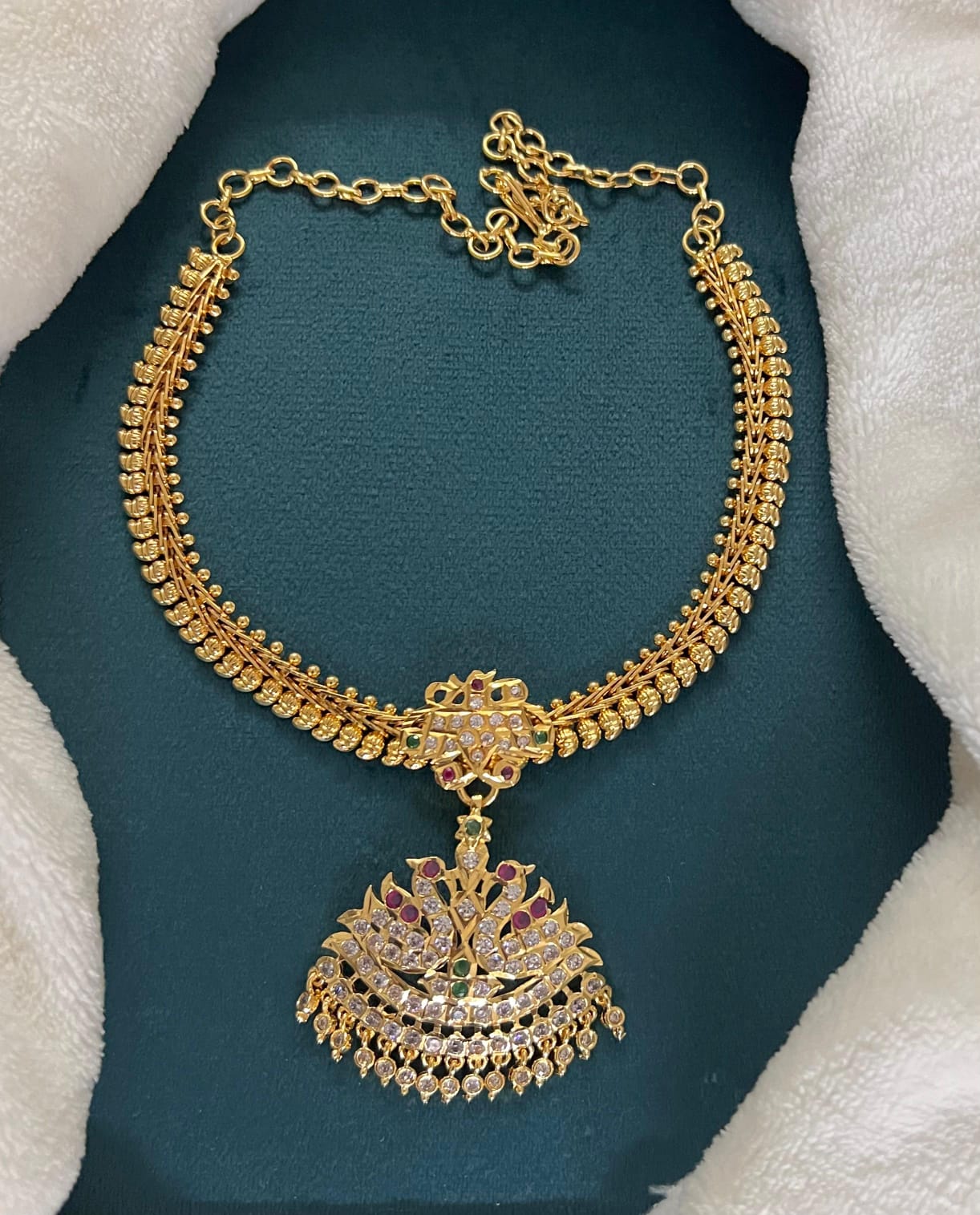 Micro plated necklace