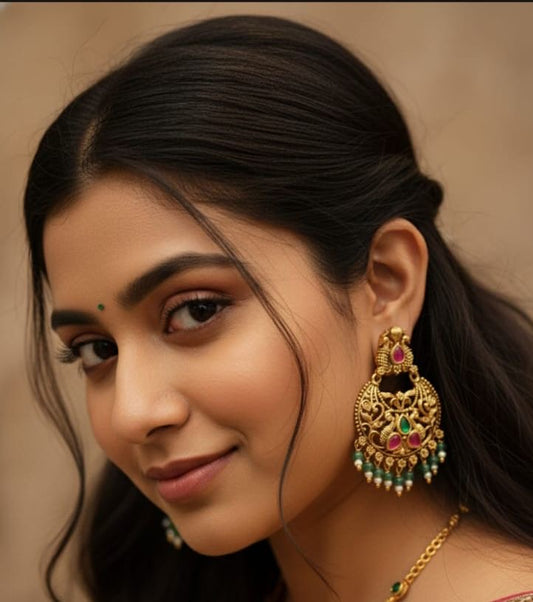 Bridal earring (JU-33)