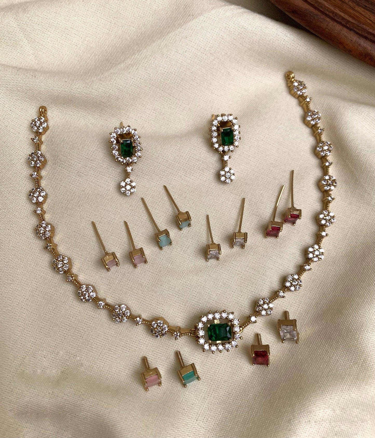 Color changeable simple necklace(ft)(DR-5)