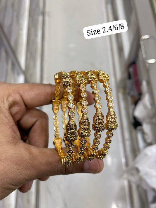 Lakshmi with stone bangles am (BA-41)