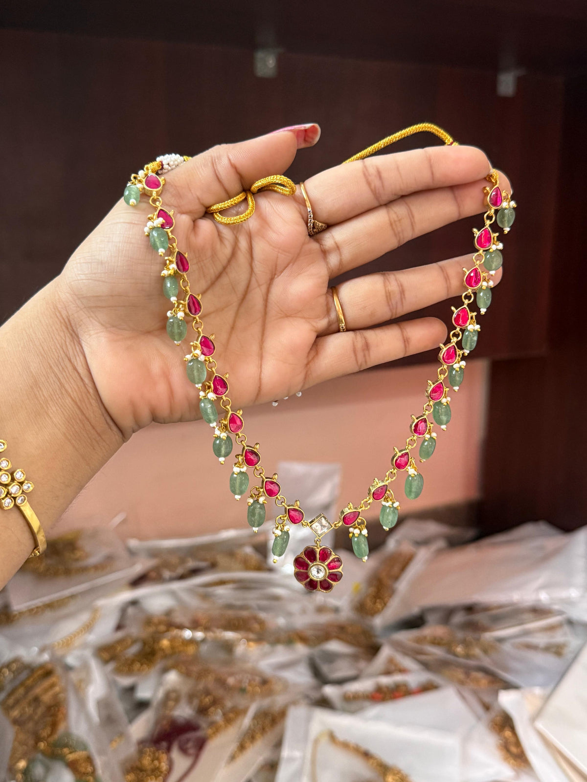 Jadau necklace
