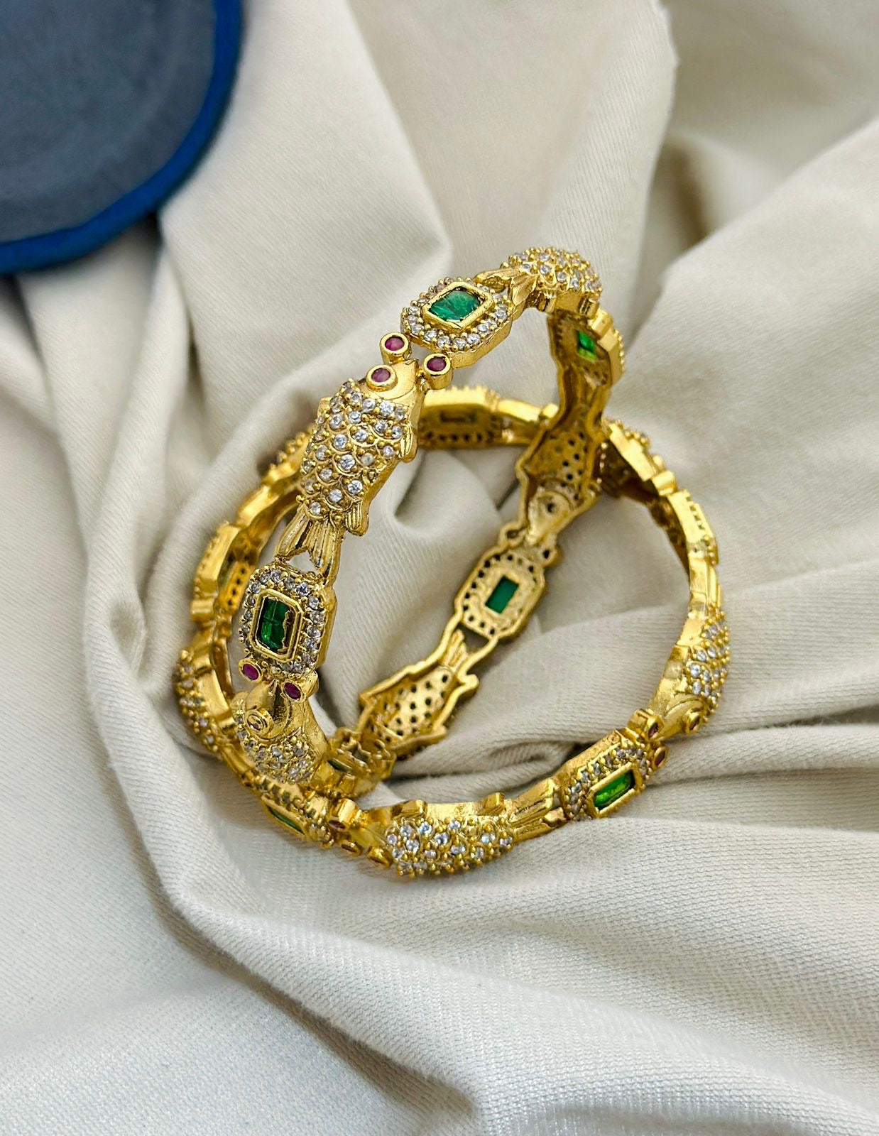 Fish design bangles