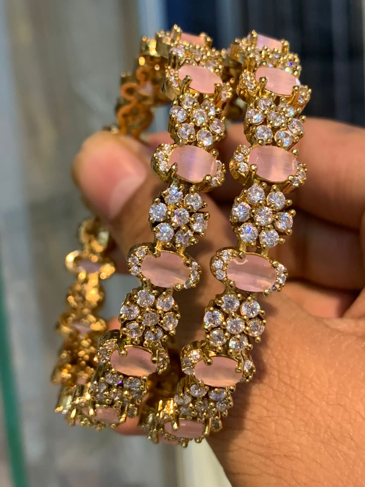 Flower bangles