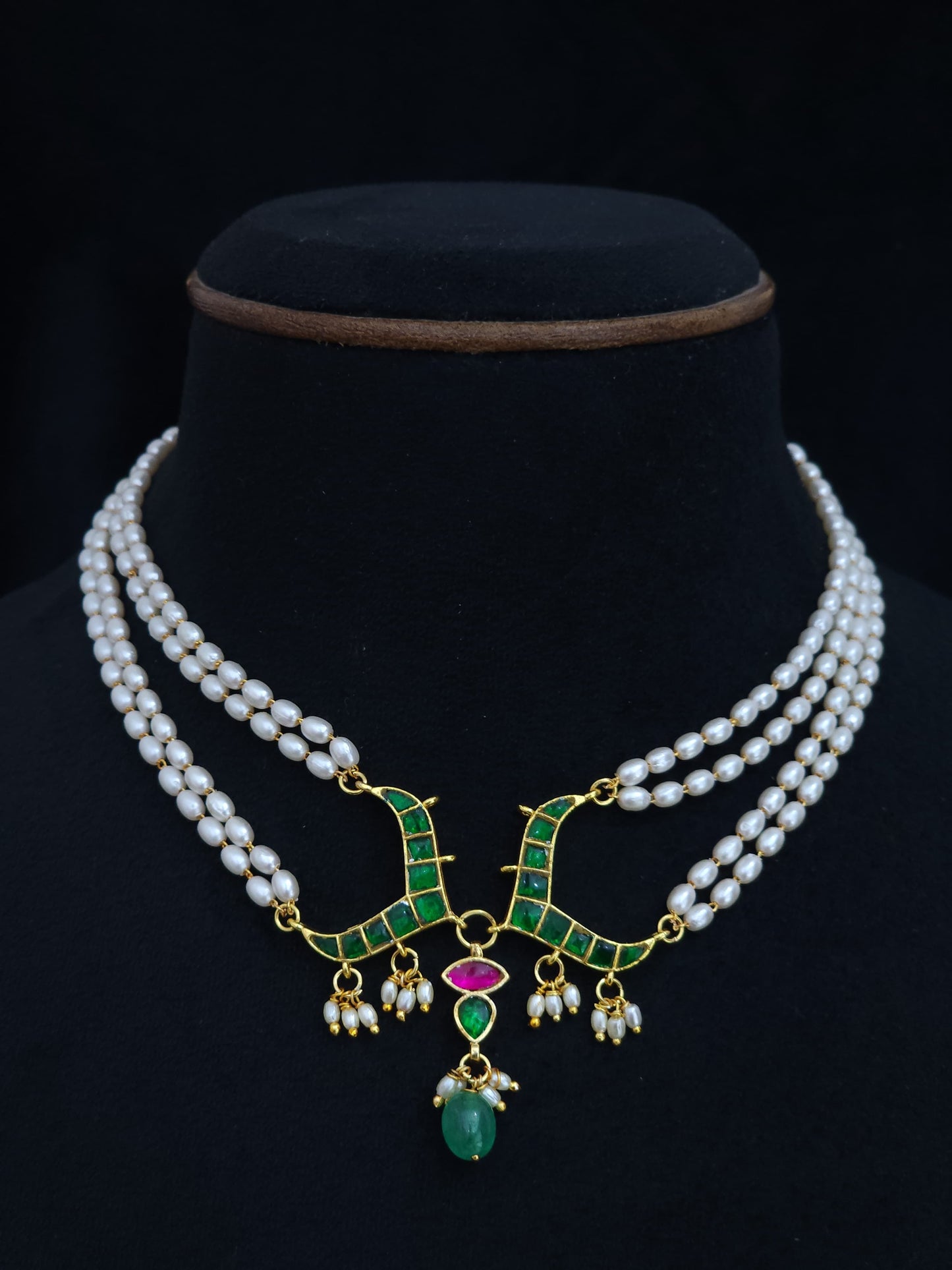 Jadau Pearl choker