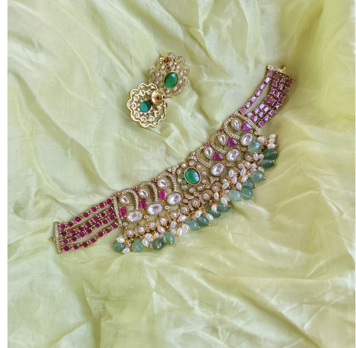 Grand Kundan necklace