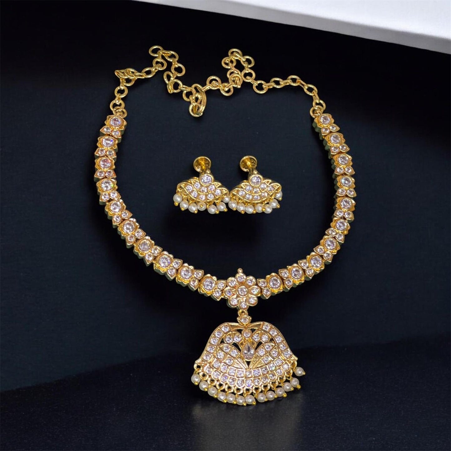 Micro plated necklace