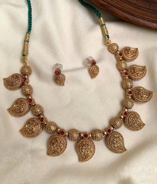 Mango design necklace(N-11)