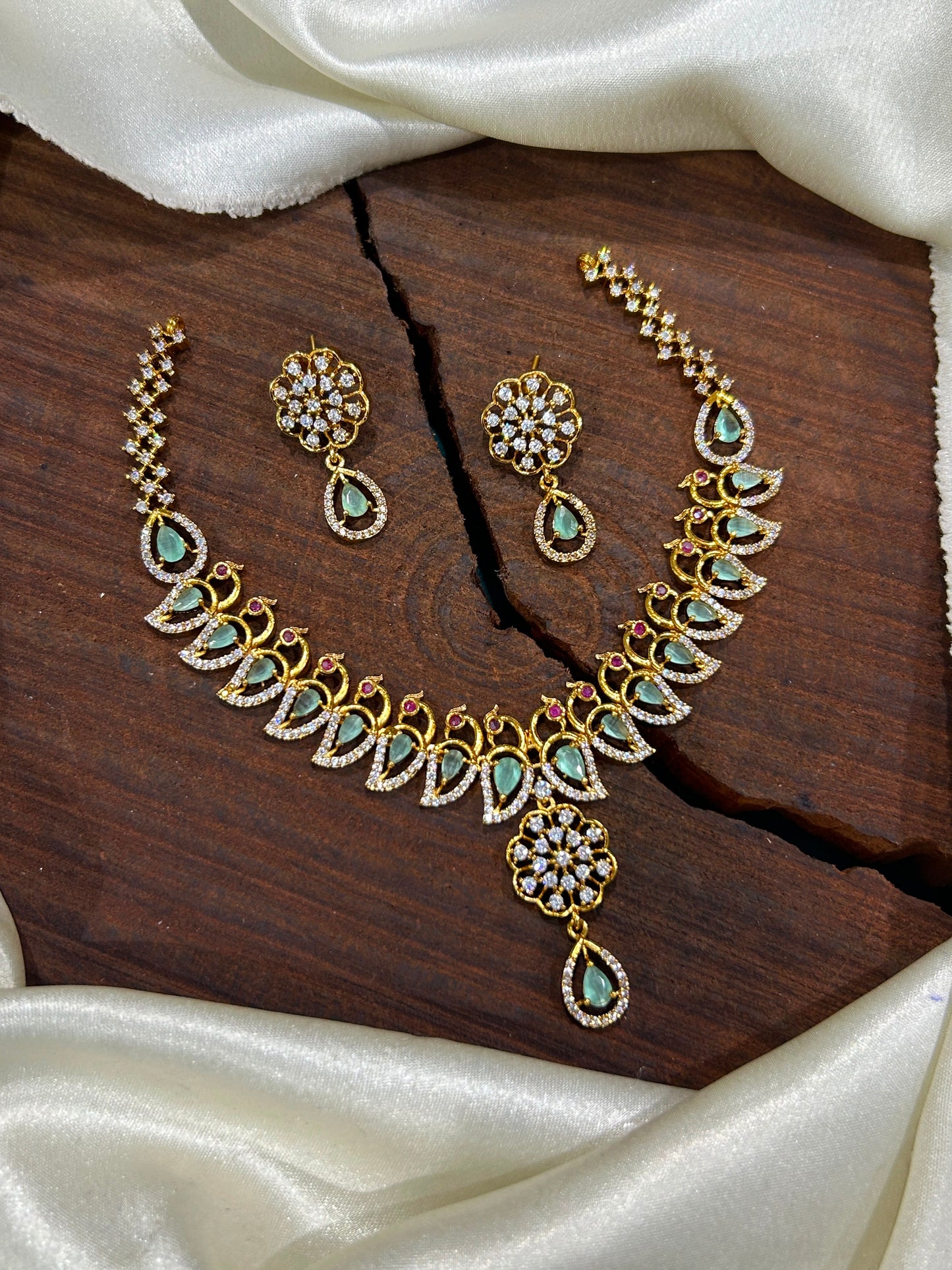 Stone simple necklace