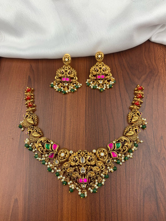 Antique gold replica necklace