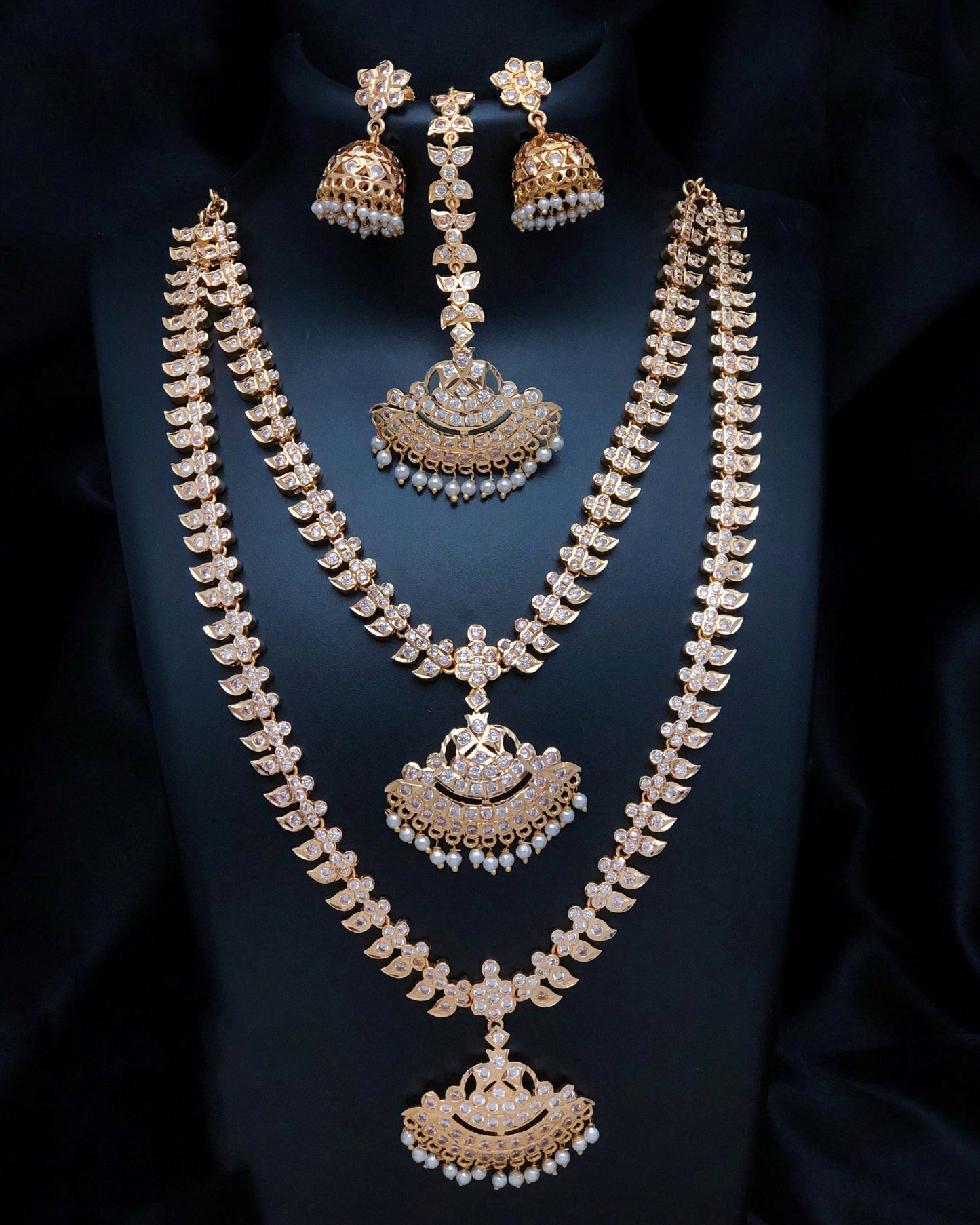 Micro plated full bridal set