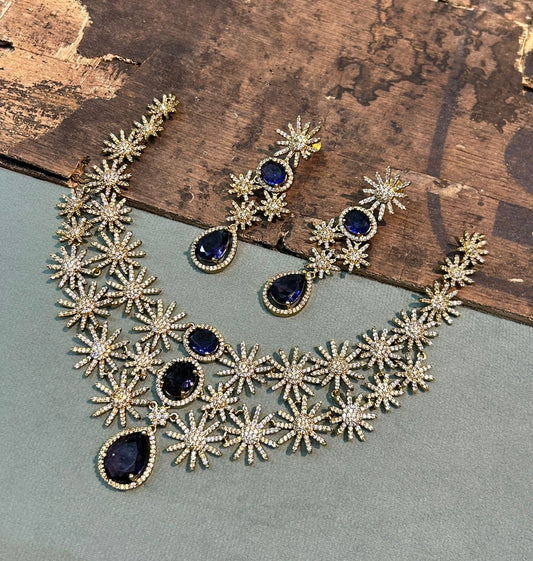 Sun design necklace