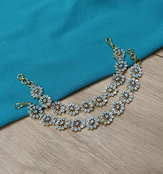 Flower design ear chain