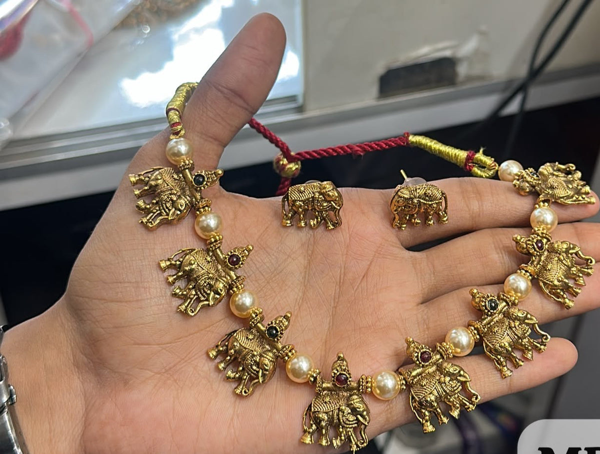 Elephant necklace