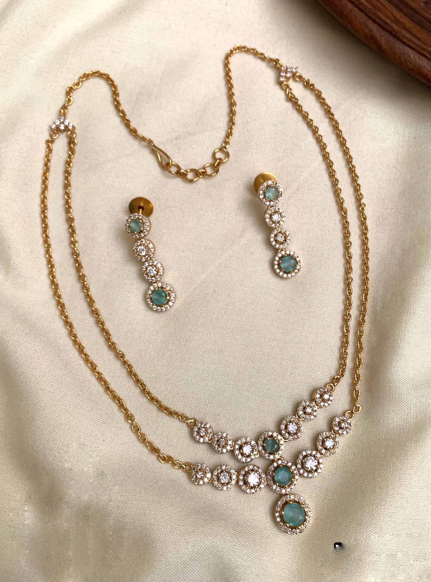 2 layer nevklace(N-19)