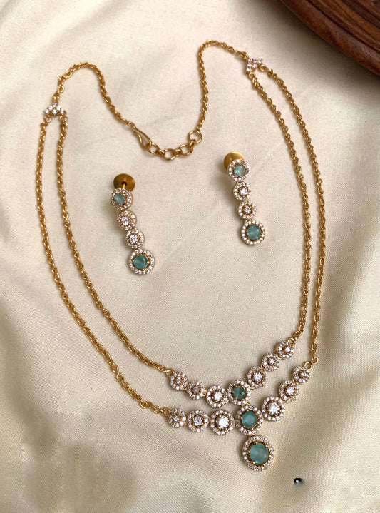 2 layer nevklace(N-19)