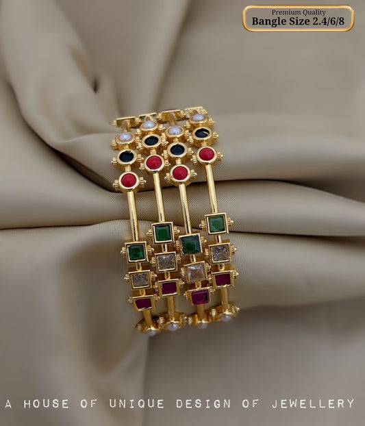 Multi color bangles