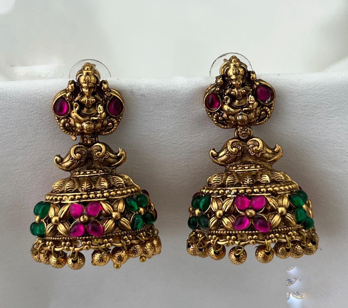 Green and Ruby jumka